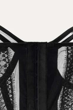 Clearance CORSÉ ENCAJE TIRANTES Mujer Tops / Bodies|Lenceria