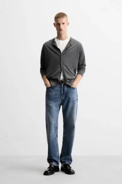 Outlet CÁRDIGAN 100% LANA LIMITED EDITION Hombre Jerséis / Chaquetas