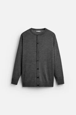 Outlet CÁRDIGAN 100% LANA LIMITED EDITION Hombre Jerséis / Chaquetas