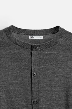 Outlet CÁRDIGAN 100% LANA LIMITED EDITION Hombre Jerséis / Chaquetas