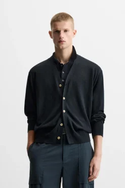 Fashion CÁRDIGAN 100% LANA LIMITED EDITION Hombre Jerséis / Chaquetas