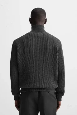 Outlet CÁRDIGAN ALGODÓN - CASHMERE CREMALLERA Hombre Jerséis / Chaquetas