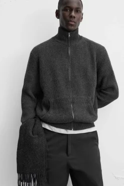 Outlet CÁRDIGAN ALGODÓN - CASHMERE CREMALLERA Hombre Jerséis / Chaquetas