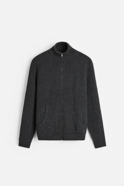 Outlet CÁRDIGAN ALGODÓN - CASHMERE CREMALLERA Hombre Jerséis / Chaquetas