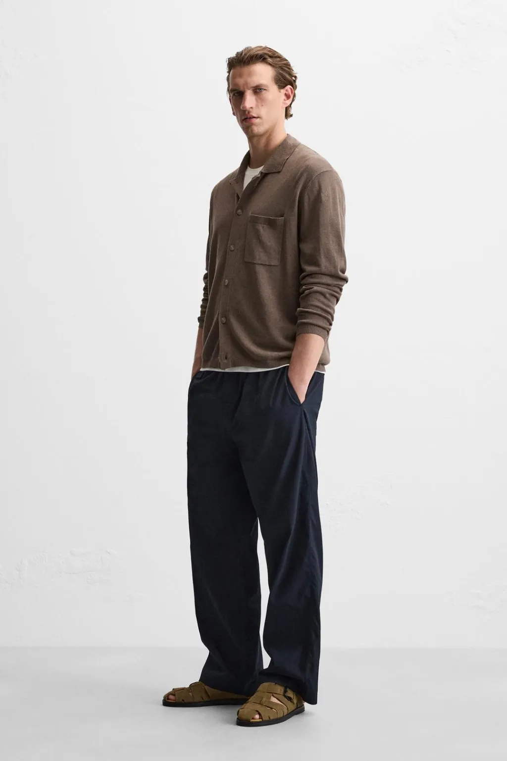 Best CÁRDIGAN ALGODÓN - LINO Hombre Jerséis / Chaquetas