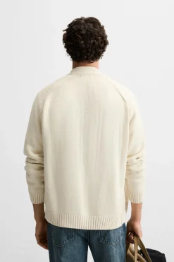 Hot CÁRDIGAN BOTÓN CONTRASTE Hombre Jerséis / Chaquetas