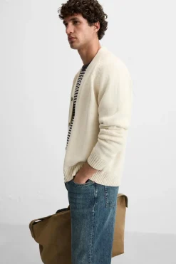 Hot CÁRDIGAN BOTÓN CONTRASTE Hombre Jerséis / Chaquetas