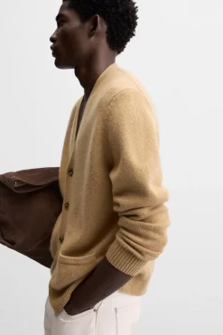 Clearance CÁRDIGAN CASHMERE Hombre Jerséis / Chaquetas