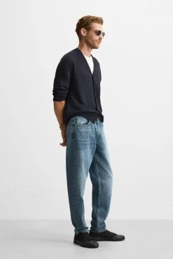 Clearance CÁRDIGAN CON SEDA Hombre Jerséis / Chaquetas