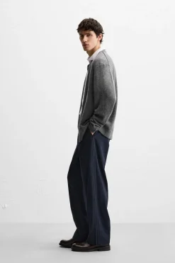 Clearance CÁRDIGAN COSTURAS REVÉS Hombre Jerséis / Chaquetas