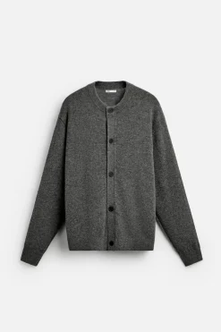 Clearance CÁRDIGAN COSTURAS REVÉS Hombre Jerséis / Chaquetas