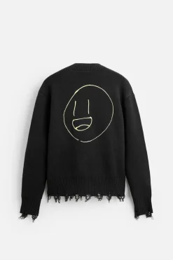 Best CÁRDIGAN ESTAMPADO GRAFFITI Hombre Jerséis / Chaquetas