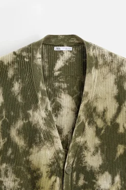 Hot CÁRDIGAN ESTAMPADO TIE DYE Hombre Jerséis / Chaquetas