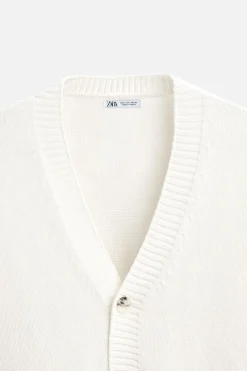 Outlet CÁRDIGAN ESTRUCTURA ALGODÓN Hombre Jerséis / Chaquetas