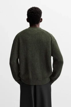 Clearance CÁRDIGAN ESTRUCTURA CANALÉ Hombre Jerséis / Chaquetas