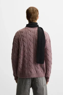 Clearance CÁRDIGAN ESTRUCTURA TRENZAS Hombre Jerséis / Chaquetas