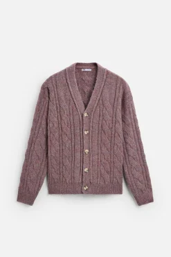 Clearance CÁRDIGAN ESTRUCTURA TRENZAS Hombre Jerséis / Chaquetas