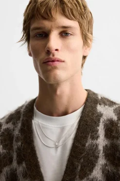 Hot CÁRDIGAN JACQUARD ANIMAL Hombre Jerséis / Chaquetas