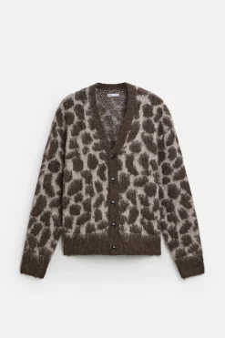 Hot CÁRDIGAN JACQUARD ANIMAL Hombre Jerséis / Chaquetas