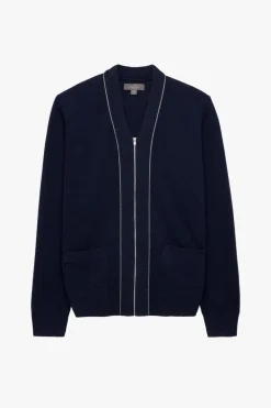 Sale CÁRDIGAN LANA CREMALLERA X STEFANO PILATI Hombre Jerséis / Chaquetas