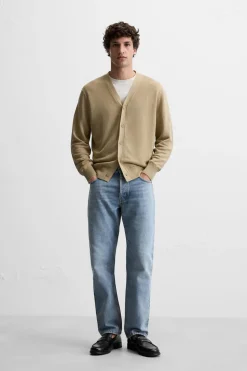 Outlet CÁRDIGAN LINO - VISCOSA Hombre Jerséis / Chaquetas