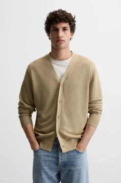 Outlet CÁRDIGAN LINO - VISCOSA Hombre Jerséis / Chaquetas