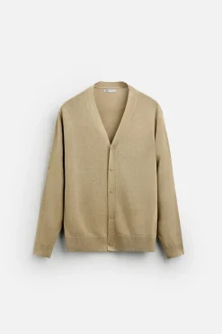 Outlet CÁRDIGAN LINO - VISCOSA Hombre Jerséis / Chaquetas