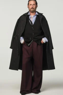 Hot CÁRDIGAN PESPUNTES PATCHWORK X STEFANO PILATI Hombre Jerséis / Chaquetas