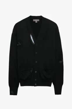 Hot CÁRDIGAN PESPUNTES PATCHWORK X STEFANO PILATI Hombre Jerséis / Chaquetas