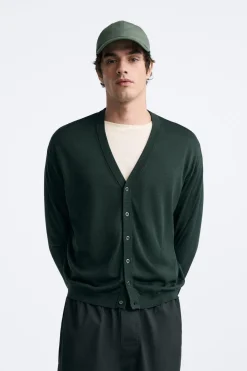 New CÁRDIGAN SEDA - ALGODÓN Hombre Jerséis / Chaquetas