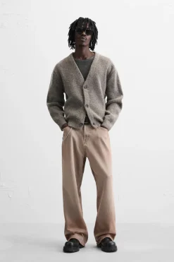 Outlet CÁRDIGAN TEXTURA Hombre Jerséis / Chaquetas