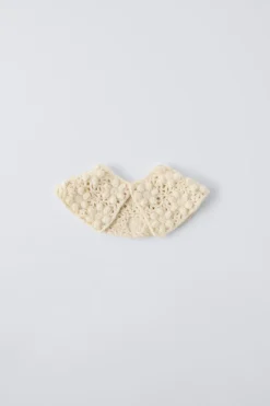 Niños ZARA 6 - 18 Meses·Punto|6 - 18 Meses·Accesorios / Calcetines<CUELLO PUNTO CROCHET