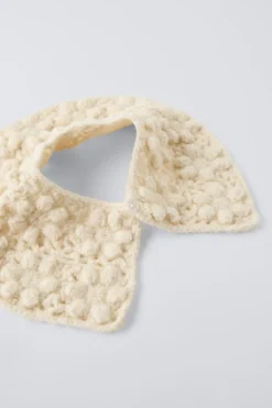 Niños ZARA 6 - 18 Meses·Punto|6 - 18 Meses·Accesorios / Calcetines<CUELLO PUNTO CROCHET