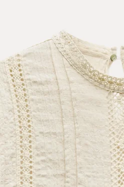 Online CUERPO TEXTURA ENTREDOSES Mujer Camisas / Blusas