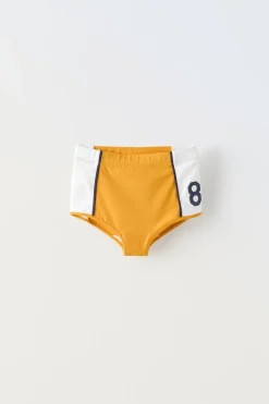 Niños ZARA 6 - 14 Años·Faldas / Bermudas|6 - 14 Años·Deporte / Jogging<CULOTTE NÚMERO CONTRASTE