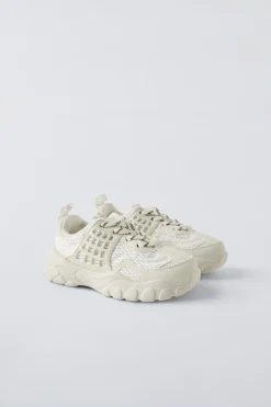 Niños ZARA 1½ - 6 Años·Zapatos|1½ - 6 Años·Zapatos<DEPORTIVO BLANCO