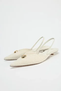 Online DESTALONADO APLIQUE METÁLICO Mujer Zapatos