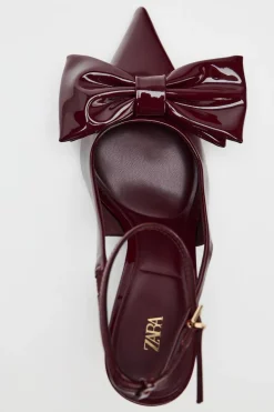 Clearance DESTALONADO TACÓN LAZO Mujer Zapatos