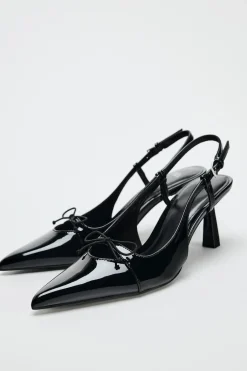 Clearance DESTALONADO TACÓN LAZO Mujer Zapatos