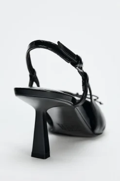 Clearance DESTALONADO TACÓN LAZO Mujer Zapatos