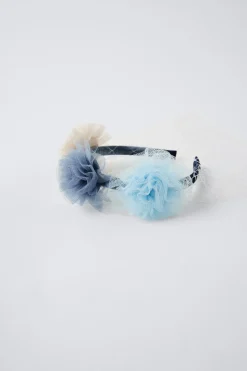 Niños ZARA 1½ - 6 Años·Accesorios|6 - 14 Años·Accesorios<DIADEMA FLORES Y REJILLA DISFRAZ PRINCESA ESQUELETO