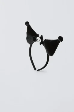 Niños ZARA 1½ - 6 Años·Licencias|1½ - 6 Años·Accesorios<DIADEMA OREJITAS VELVET KUROMI © SANRIO