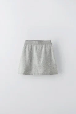 Niños ZARA 6 - 14 Años·Punto|6 - 14 Años·Faldas / Bermudas<FALDA 100% CASHMERE
