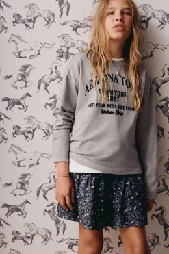 Niños ZARA 6 - 14 Años·Faldas / Bermudas|6 - 14 Años·Total Look<FALDA ANIMAL PRINT