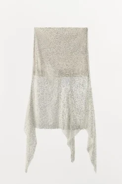 Outlet FALDA ASIMÉTRICO BRILLOS Mujer Faldas / Shorts