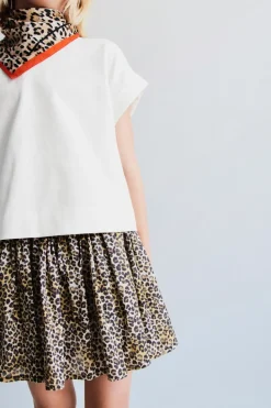 Niños ZARA 6 - 14 Años·Faldas / Bermudas<FALDA BERMUDA ANIMAL PRINT