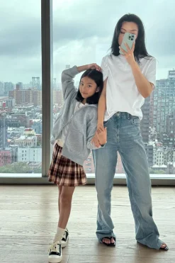 Niños ZARA 6 - 14 Años·Faldas / Bermudas<FALDA BERMUDA CUADROS