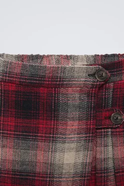 Niños ZARA 1½ - 6 Años·Faldas / Bermudas|1½ - 6 Años·Total Look<FALDA BERMUDA CUADROS