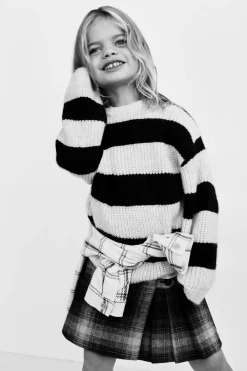 Niños ZARA 1½ - 6 Años·Faldas / Bermudas|1½ - 6 Años·Total Look<FALDA BERMUDA CUADROS