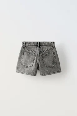 Niños ZARA 6 - 14 Años·Faldas / Bermudas<FALDA BERMUDA DENIM
